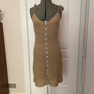 Summer crocheted dress NWT